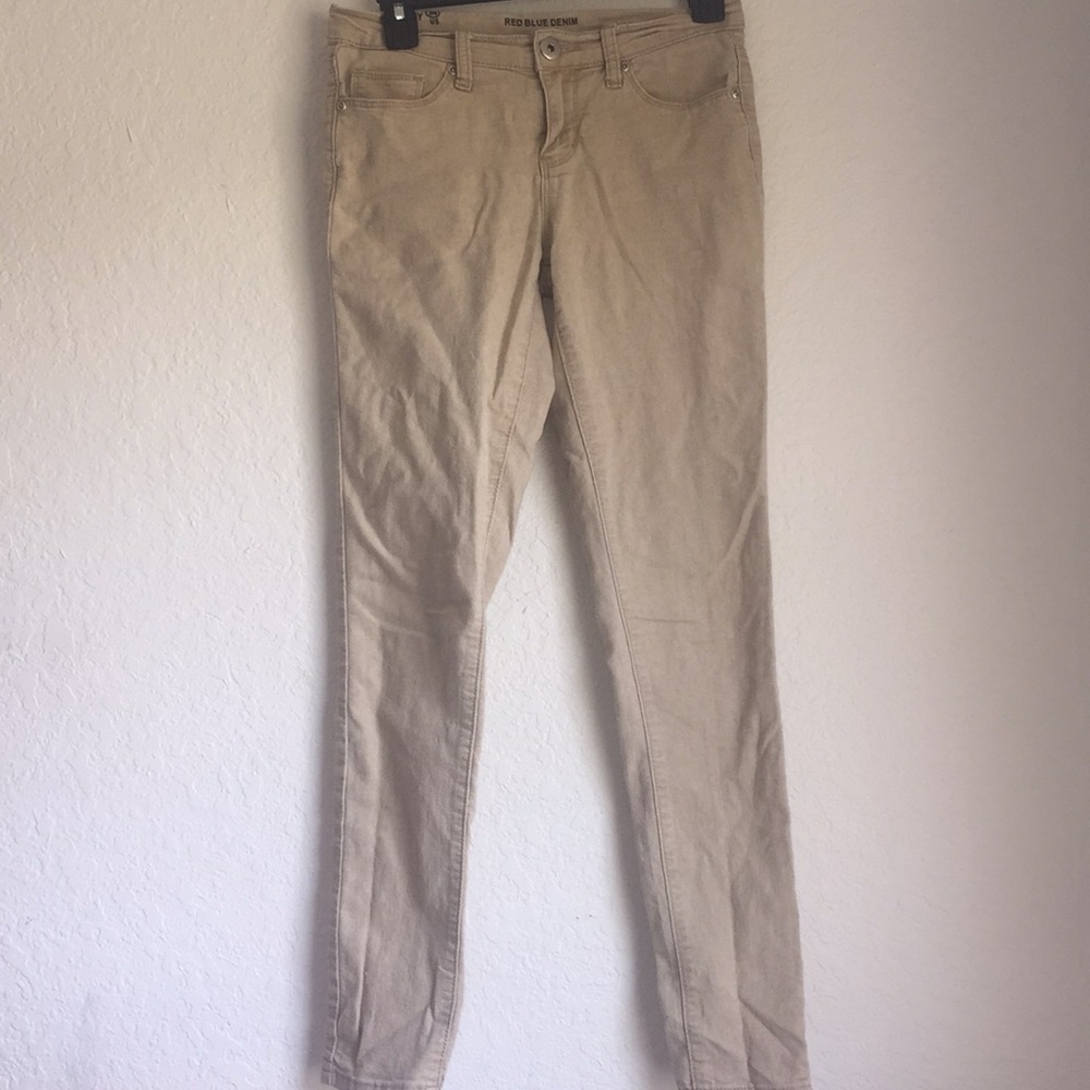 Khaki school uniform pants